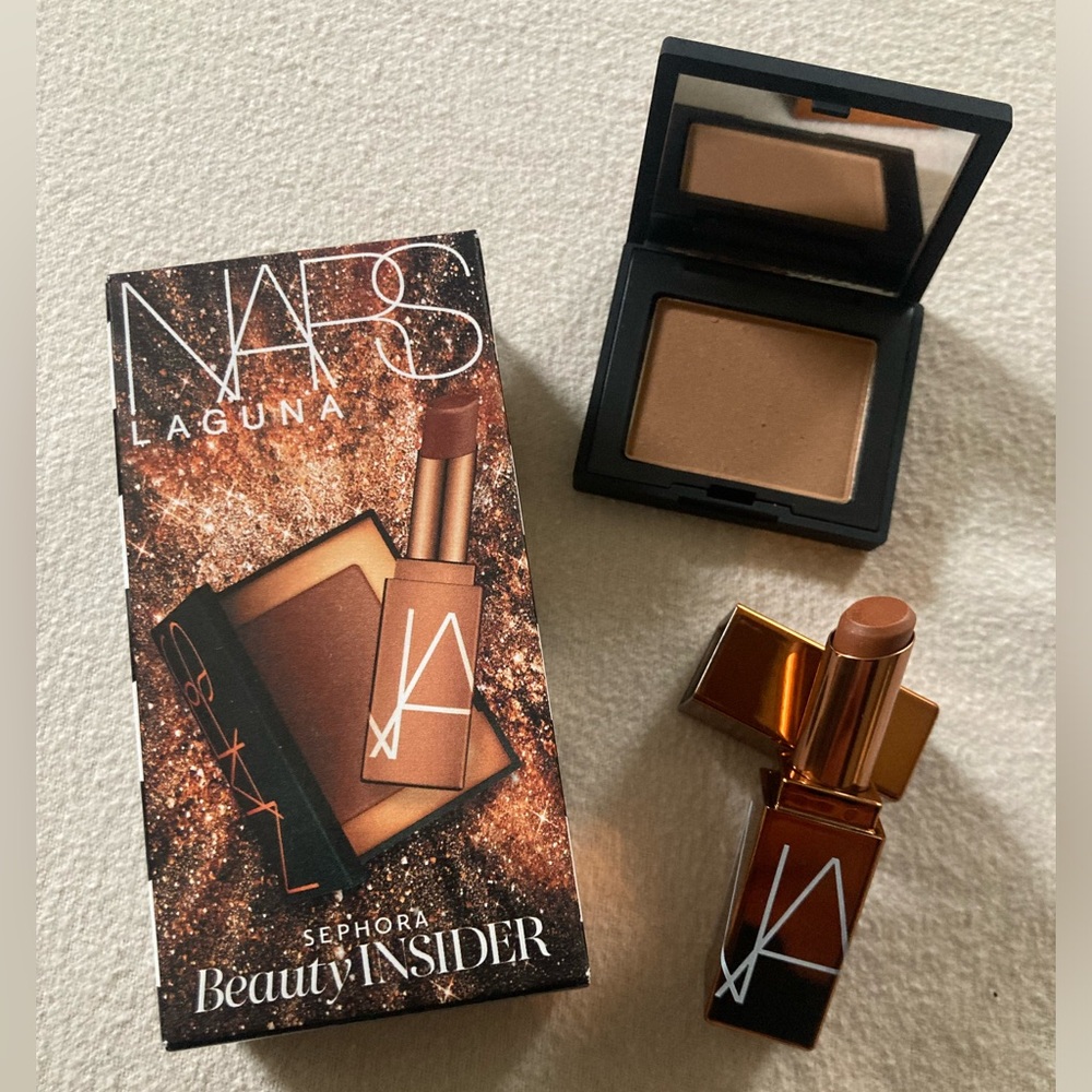 2 Pc NARS Bronzer and Lipbalm Set